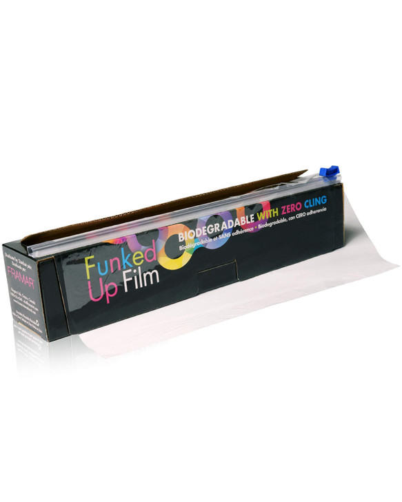 FRAMAR Cling Free Balayage Film - Saran Wrap for Balayage with Hair Bleach, Hair Dye, Zero Cling