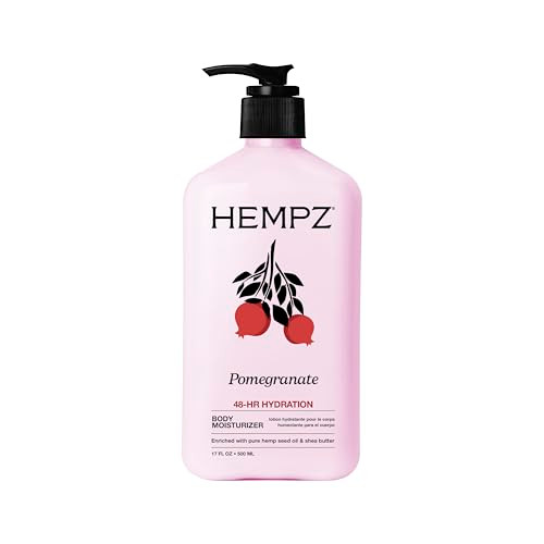 HEMPZ Pomegranate Body Lotion - Bright Citrus - Daily Moisturizing Cream - 17oz