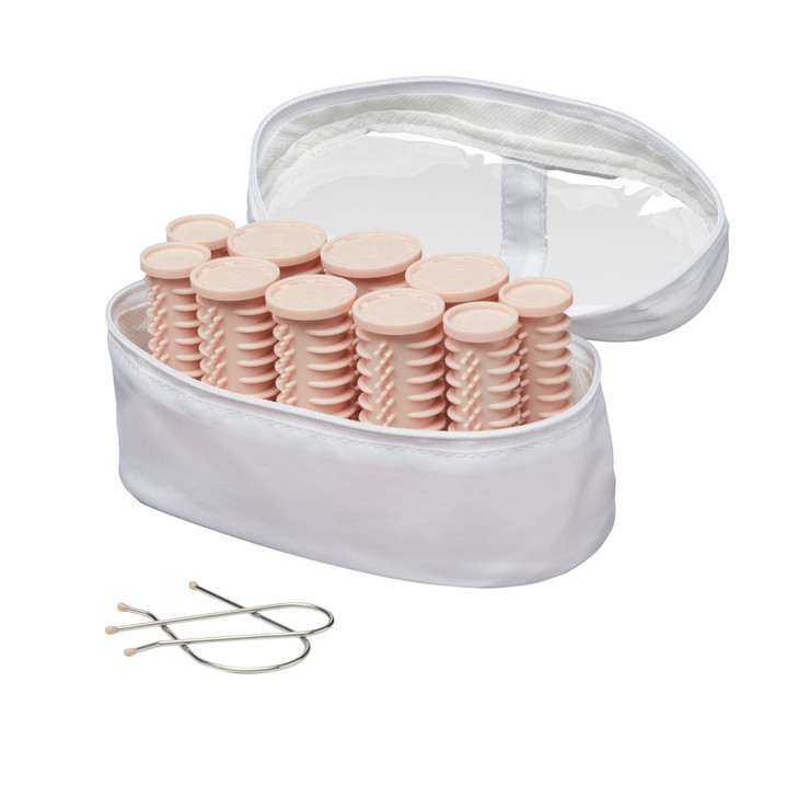 Conair Instant Heat Compact Hot Rollers for Long, Medium, and All Hair - Hair Curler - Hair Roller