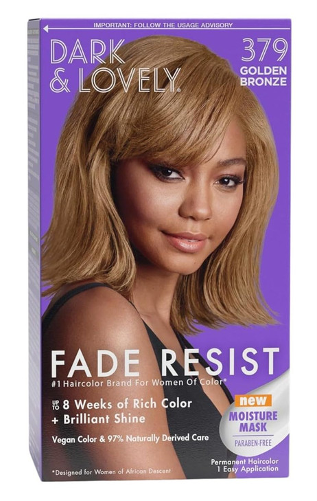 Dark & Lovely Color 379 Golden Bronze Pack of 3