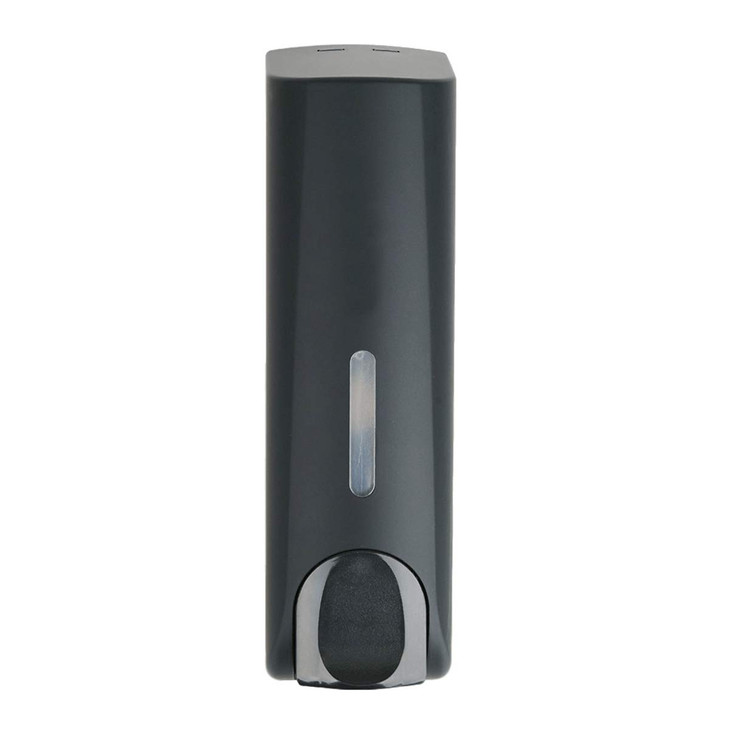 AUMIO Wall Mounted Shower Soap Dispenser 3 Chamber No Drill Shampoo Dispenser for Shower Wall