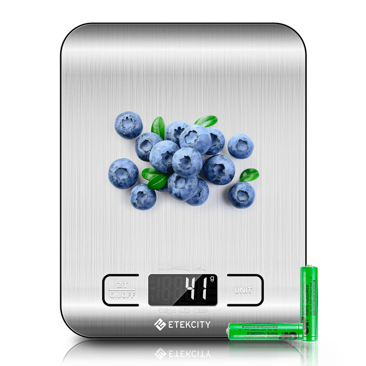Etekcity Food Kitchen Scale, Digital Grams and Ounces for Weight Loss, Baking, Cooking, Keto and