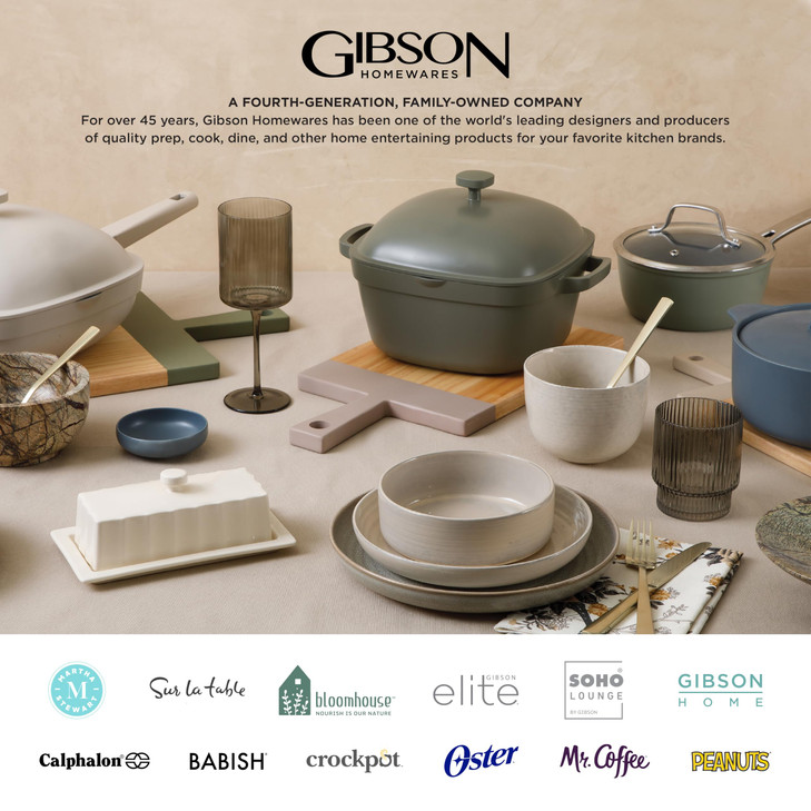 Gibson Home Almira Melamine Dinnerware, Assorted, Service for Four 12pcs