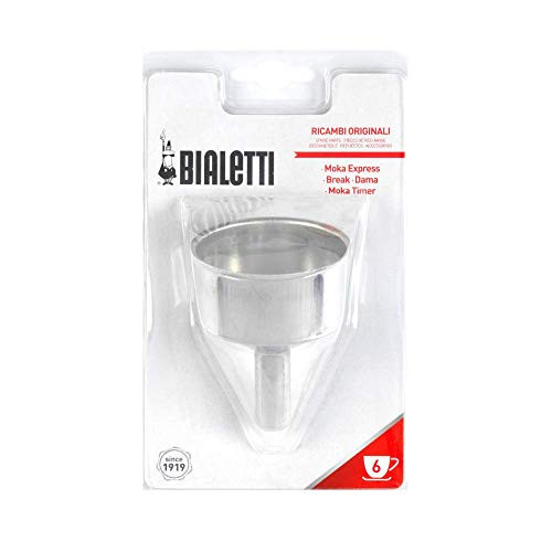 Bialetti 6877 Moka Express 6-Cup Replacement Funnel for Espresso Machine
