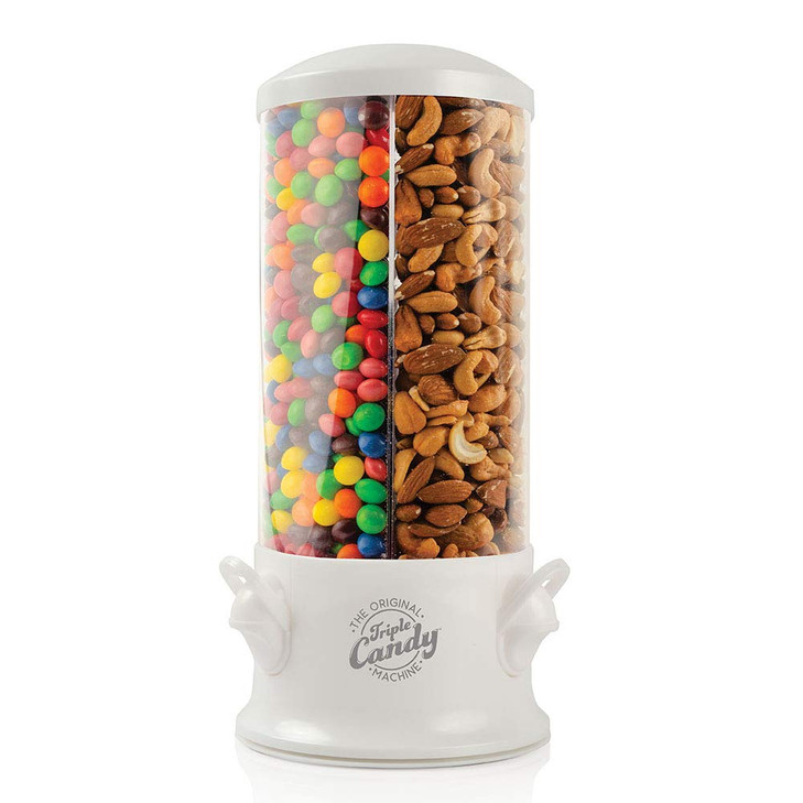 Handy Gourmet Original Triple Candy Machine-Fun Candy and Nut Dispenser-New and Improved Pearl