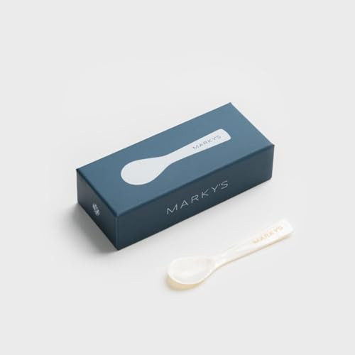 MARKY S Mother of Pearl Hand-Carved Caviar Spoon Gold Plated 16 Karat Tin Opener Kit