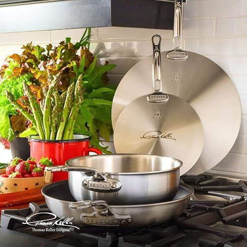 Thomas Keller Insignia by Hestan - Stainless Steel 8.5 Universal Lid