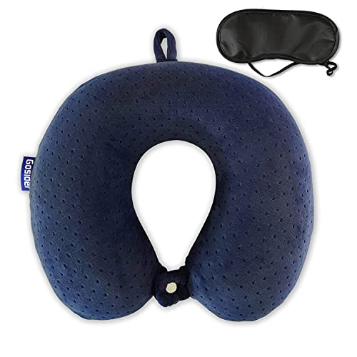Gosider Memory Foam Travel Pillow Comfortable Travel Neck Pillow U Shape Support Neck and Head