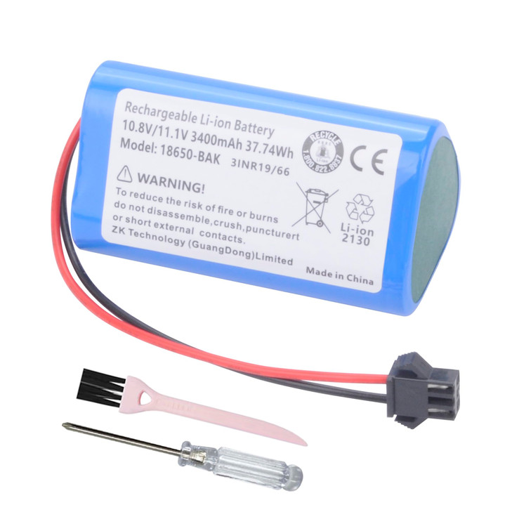 DGFTB 3400mah New Vacuum Battery Compatible for Vactidy T6 T7 T8 LS001-02 Vacuum Cleaner Li-ion