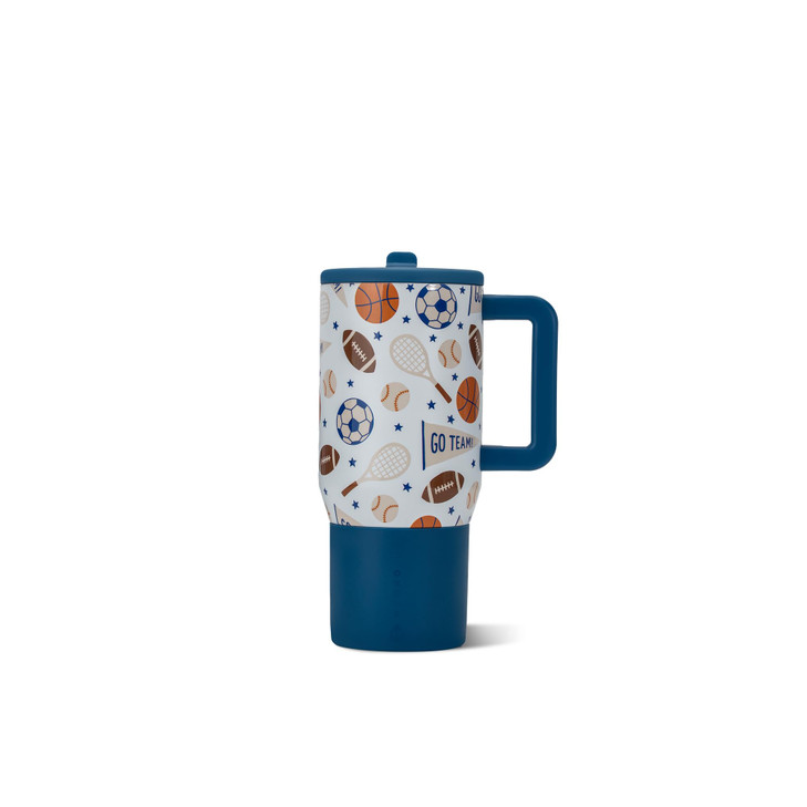 HydroJug Traveler 20oz Kids Insulated Tumbler with Handle Cloud