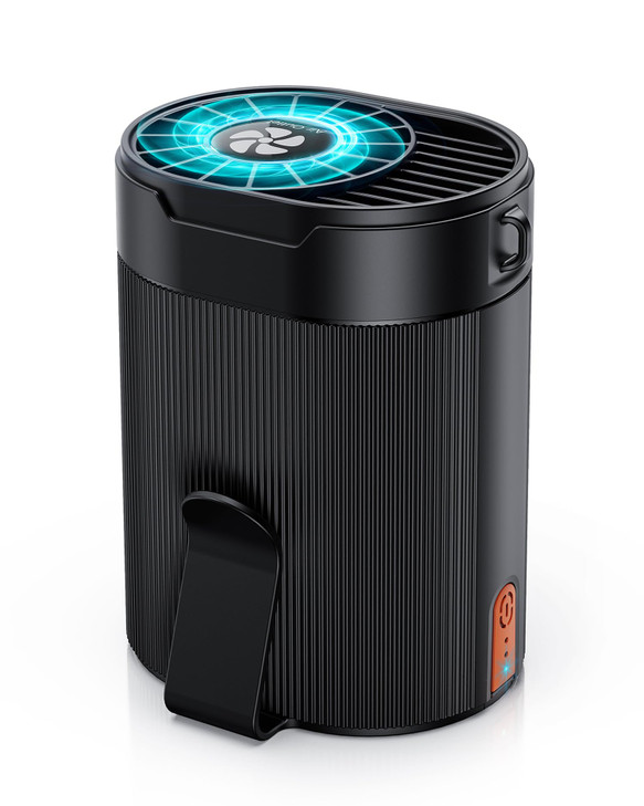 TEJINO Portable Fan Personal Rechargeable Mini Waist Fan 3000 mAh Battery Operated Max 24H Working
