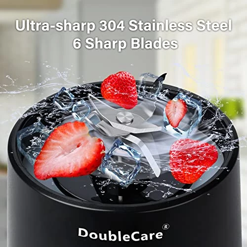 Portable Blender for Shakes and Smoothies 500ml Electric Juicer 4000mAh Smoothie Blender