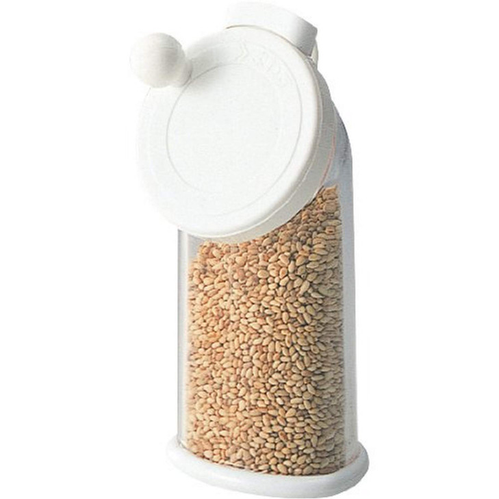 1 X New Asvell Plastic Sesame Grinder Made In Japan White