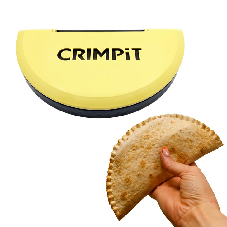 CRIMPiT Large Tortilla Sealer - For 10-12 Flour Tortillas Make Sealed Tacos Quesadillas Burritos