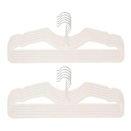 CUTSKY Velvet Hangers 50 Pack Ultra Slim and Short Neck Hanger 360 Swivel Hook Space Saving Durable