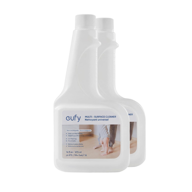 eufy RoboVac Hard Floor Cleaning Solution 2 Bottles Dilution Ratio 1 200 473 ml Floor Cleaner