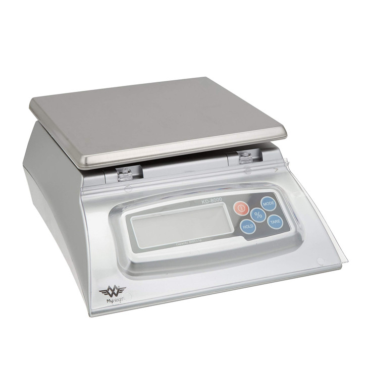 Bakers Math Kitchen Scale by My Weight - KD8000 Silver