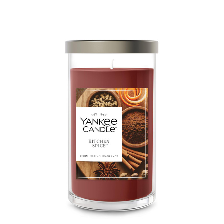 Yankee Candle Medium Pillar Scented Candle with up to 115 Hour Burn Time Premium Plant Wax Blend