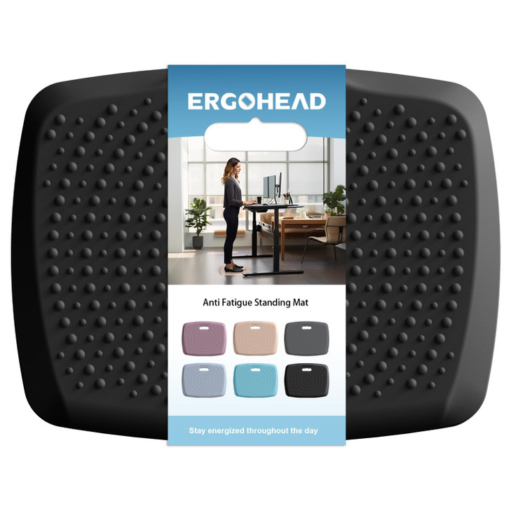 Ergohead Anti Fatigue Kitchen Floor Mat Comfort Standing Mat Portable Office Standing Desk Mat