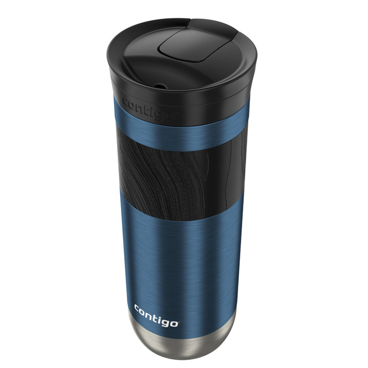 Contigo Byron 2.0 Stainless Steel Travel Mug with Snapseal Lid and Grip 20oz Blueberry