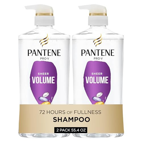 Pantene Shampoo, Sheer Volume - Lightweight Nourishment for Fine, Color-Treated Hair
