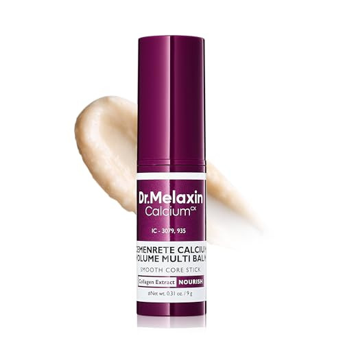 Dr.Melaxin Collagen Multi Balm Stick, Calcium & Adenosine Korean Wrinkle Stick for Eye, Neck & Face