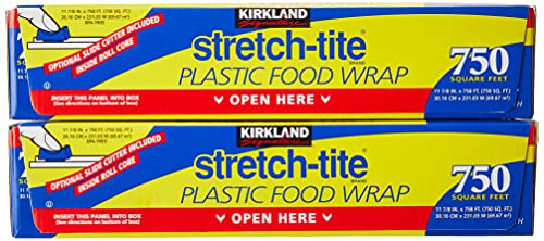 KIRKLAND SIGNATURE Stretch Tite Plastic Wrap Pack X 750 1 (1500 Sq ),, None, 2.0 Count 2