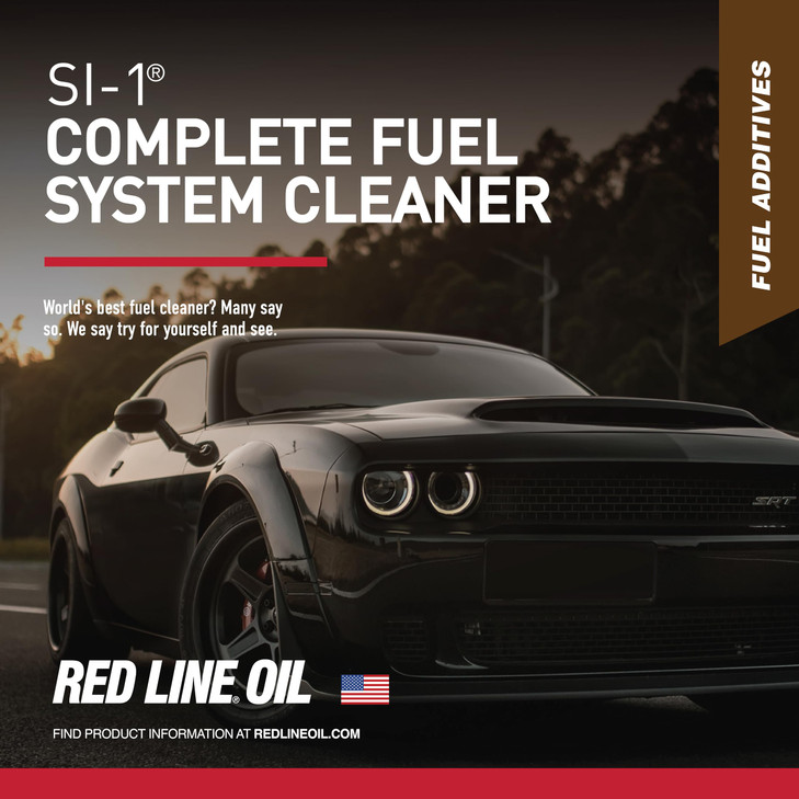 Red Line 60103 SI-1 Complete Fuel System Cleaner - 15 Ounce- Fuel Injector Cleaner and Carburetor