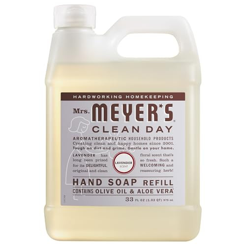 Mrs. Meyer s Clean Day, Hand Soap Refill, Lavender Scent, 33 Fl Oz