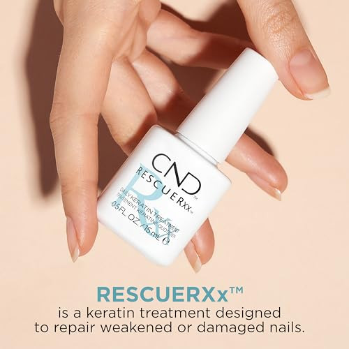 CND RescueRXx Daily Keratin Nail Treatment, 0.5 fl oz