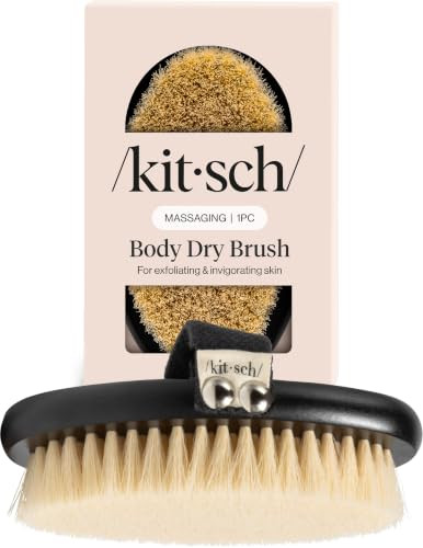 Kitsch Dry Brushing Body Brush for Lymphatic Drainage