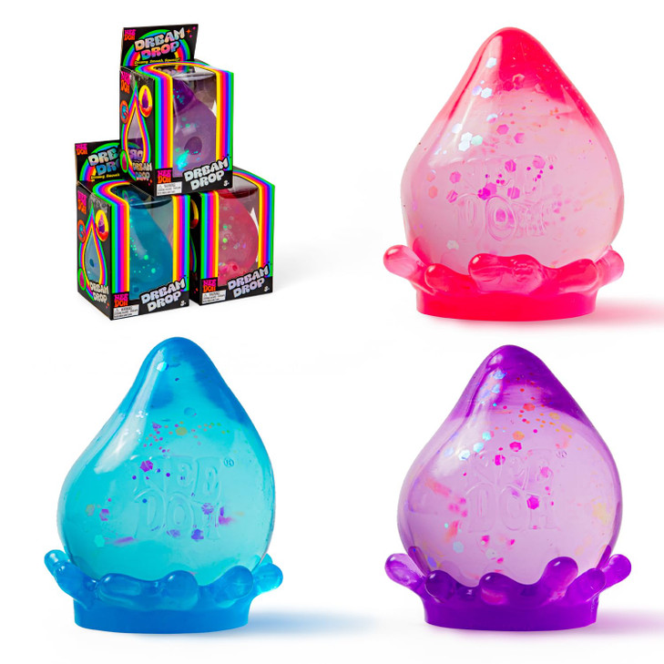 Schylling NeeDoh Dream Drop - Sensory Squeeze Toy with Dreamy Smooth Squeeze - 3 Tall