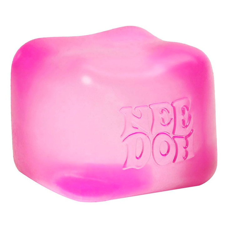 Schylling Needoh Nice Cube Sensory Toy with a Super Solid Squish - Colors May Vary 3 Pack