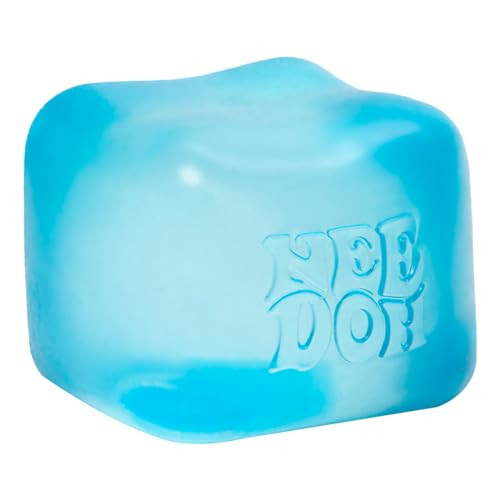 Schylling NeeDoh Nice Cube -Sensory Squeeze Toy with Super Solid Squish - 2.25 Cube