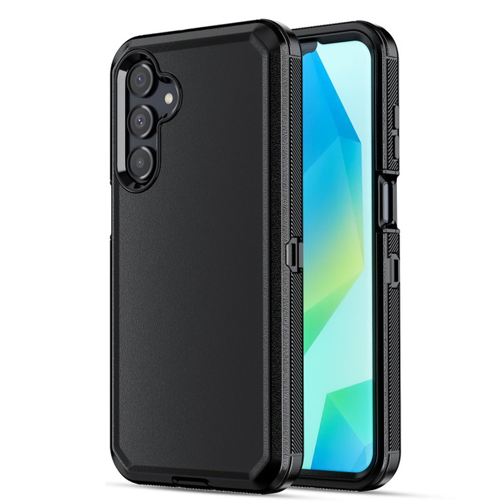 Jiunai for Samsung Galaxy A16 5G Case A17 Case Heavy Duty Shockproof Port Protection Dual Layer Dust Proof Protective Rugged Tough Cell Phone Case fo