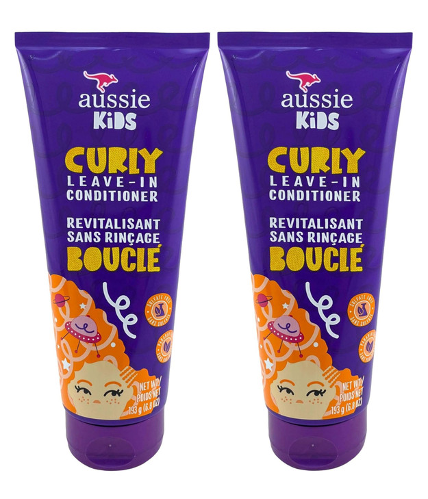 Aussie Kids Conditioner Leave In Curly 6 8 Ounce Pack of 2