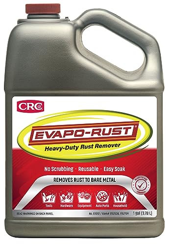 Evapo Rust CRC Heavy Duty Rust Remover for Metal and Tools 1 Gallon