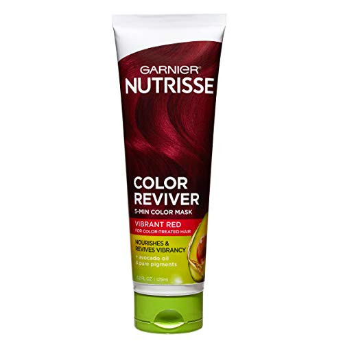 Garnier Nutrisse 5 Minute Nourishing Color Hair Mask with Triple Oils Delivers Day 1 Color Results for Color Treated