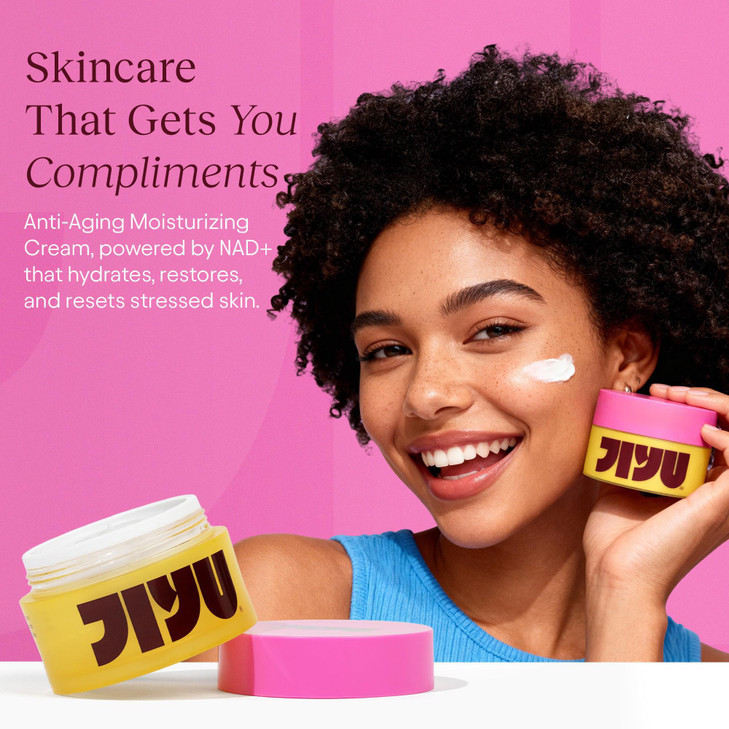 JIYU NAD Hydrating Face Moisturizer Korean Anti Aging Cream for Radiant Firm Smooth Skin Deeply Hydrating Brightening