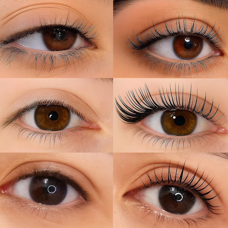 Korean Lash Lift Kit 5 Sets At Home Eyelash Perm Kit with Upgraded Glue Eyelash Lift DIY Lash Perm Easy for Beginner
