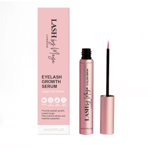 LASH by Maya LONDON Lash Growth Serum Thicker Fuller Natural Lashes Cruelty Free American Brand 5ml