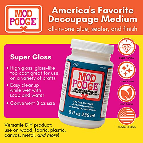 Mod Podge Super Thick Gloss 8 Ounce CS11297