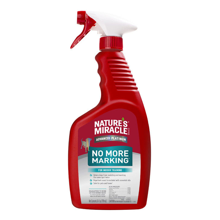 Nature s Miracle Advanced Platinum No More Marking Training Spray 24 oz