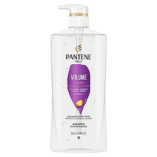 Pantene Volume Shampoo for Fine Hair Volume Body Safe for Color Treated Hair 530 ml