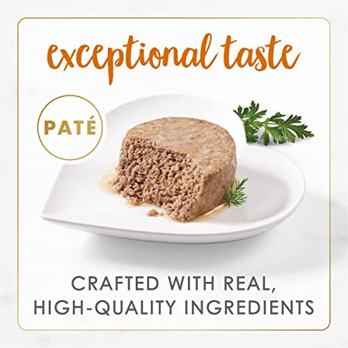 Purina Fancy Feast Wet Cat Food Pate Gourmet Naturals Wild Alaskan Salmon Recipe Pack of 12 3 oz Cans