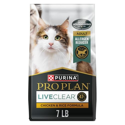 Purina Pro Plan LiveClear Allergen Reducing Dry Cat Food Chicken 7 lb