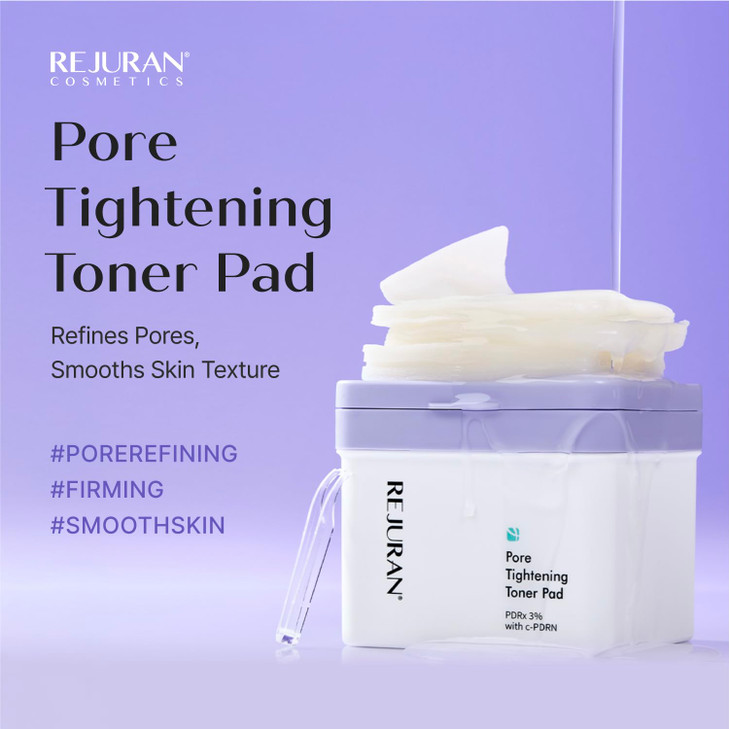 REJURAN Pore Tightening Toner Pads PDRx 3 c PDRN 60 Pads 7 43 fl oz