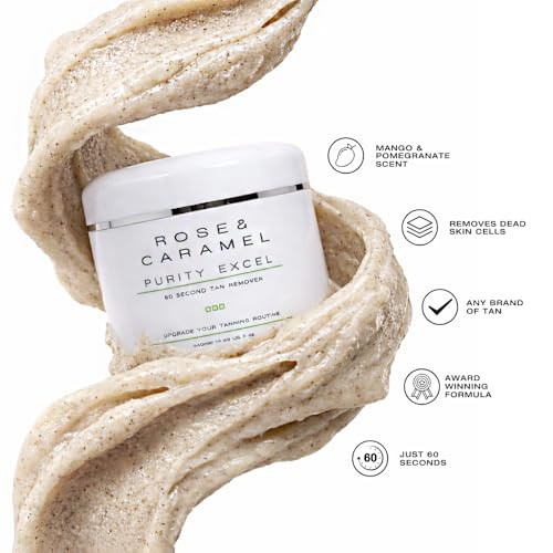 Rose Caramel Purity Excel 60 Second Self Tan Remover 14 89 Fl Oz