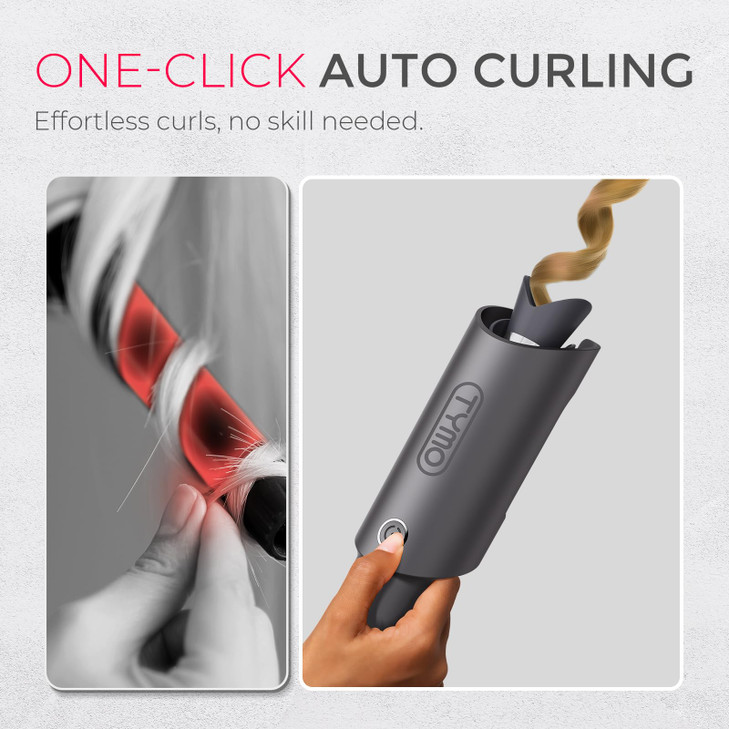 TYMO Automatic Rotating Curling Iron TYMO CURLPRO Beach Waves Hair Curler