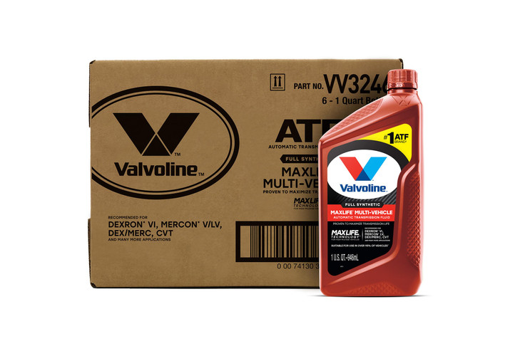 Valvoline Multi Vehicle ATF Full Synthetic Automatic Transmission Fluid 1 QT Case of 6